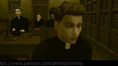 Young priests' secret fuck in dormitory Part 1 -TALES FOR ADULTS- SHORT STORY SERIES