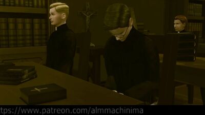 Young priests' secret fuck in dormitory Part 1 -TALES FOR ADULTS- SHORT STORY SERIES