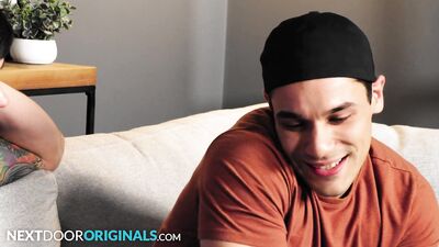 Tatted Hunk Falls For Closetcase - Dakota Payne, Andrew Miller - NextDoorStudios