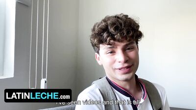 Cute Inexperienced Boy John Davei Slobbers On Latino Hunk Igor Lucios' Thick Cock - Latin Leche