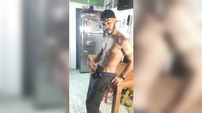 A Jack off before to bake the bread