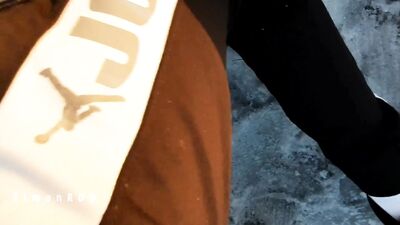 Guy fucks a fence in the village and presents a virtual fag