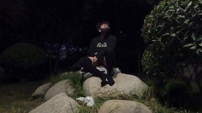 sex with handsome guy in the park