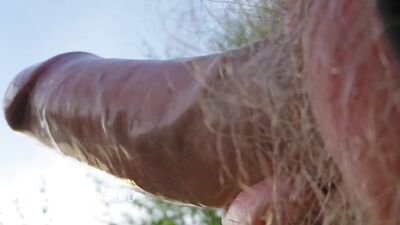 Dominant guy makes imaginary friend suck and cum a lot in condom