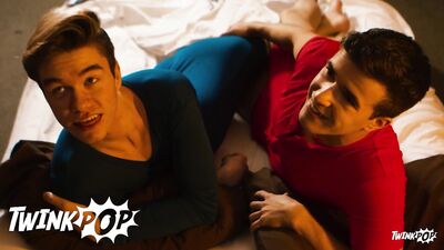 Twin pops and sunshine: a story of two hot young guys exploring their sexuality under the blankets. (Jordan Lake, Maverick Sun)