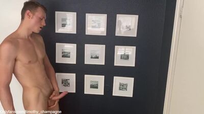 Rewritten as: "An intimate moment between two dorm mates caught on tape."