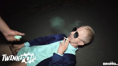 MEN ON MEN - Hunky Firefighters Save The Day With A Steamy Make-Out Session In The Burning Building