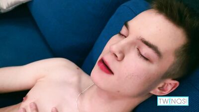 The Handsome College Student Ethan Rakes Both Ends In One Satisfying Orgasm!