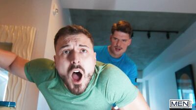 Three Sexy Studs Sizzle In A Sinful Sapphic Scenario!