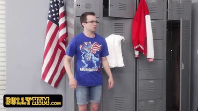 Gay Porn Stars Get Down & Dirty in the High School Locker Room! - First Look at "Bullied and Banged" by New Series Bullshit.