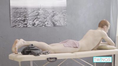 "Michael Goes Slow and Deep with Lucas, the Anal Virgin!"