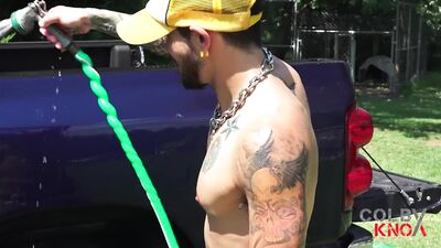 Double Penetration with Draven and his Hands during a Beach Day