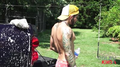 Double Penetration with Draven and his Hands during a Beach Day