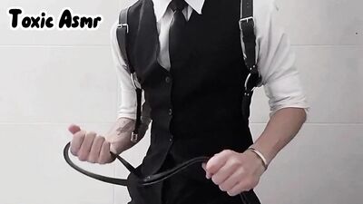 Mmm... I stumble upon my step-brother jacking off in his room, and we end up having hot rough sex.