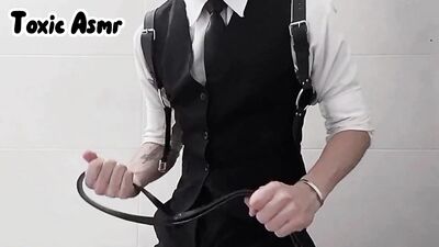 Mmm... I stumble upon my step-brother jacking off in his room, and we end up having hot rough sex.