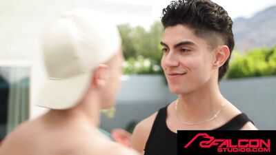 Rewritten as: Rekindling Old Flames: Hunky Alpha Males Going Wild in a Falcon Studios Orgy of Bareback Bliss