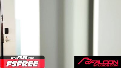 Rewritten as: "Tiny Athlete Mounts Beefy Men in a Muscular Orgy"