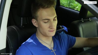 "Daddys Boy Gets Filled Up by a Huge Cock in the Airport Lounge"