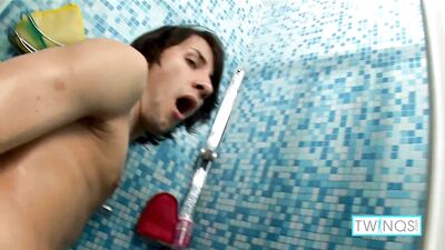 Luscious Locks Lead to Anal Adventures! Cedrics First Time with a Dong