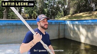 Rewritten as: The Boss and His Swimming Employee