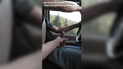 "Road Trip with Two Straight Guys Turns into a Horny Adventure!"