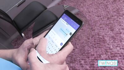 Matthew, a fit teen with pale skin and a suckable dick, jerks off to take nude photos for his Instagram account!