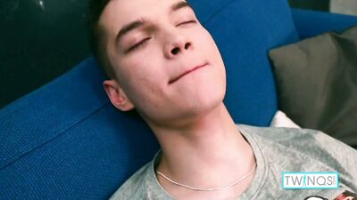 Mouthwatering Twink Ethan Tries to Keep Up with His Friends Sexual Adventures, But Ends up Getting Dripping Wet and Releasing a Juicy Load All Over His Pants