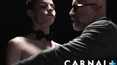 Eli Bennet, the new boy on sale, gets trained for anal sex in a group of experienced men