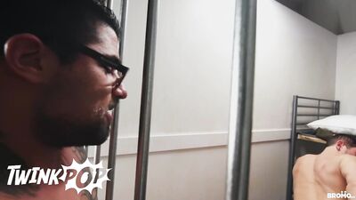 Gangbanged by Two Hot Dudes and a Tall, Muscular Prison Guard: A XXX Adventure with Collin Lust and Ki*lliam Wesker