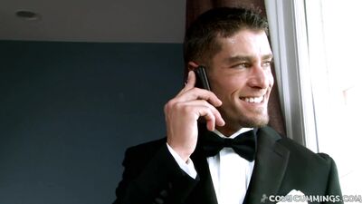 Horny Handyman Jacks Off in the Garden Shed