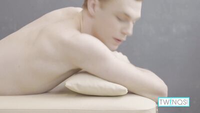 Two hot guys get lost in the steamy sauna and end up having rough anal sex.