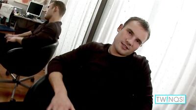 Majestic Muscleman Michael Masturbates and Penetrates his Pocket-Sized Partner!