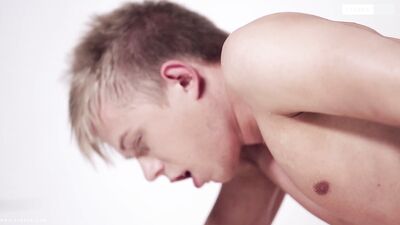 "Man-on-man action heats up in the locker room!"