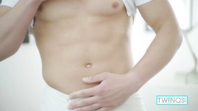 Muscle Bound Man Milks His Own Body For Pleasure And Ejaculates Into The Night Sky!