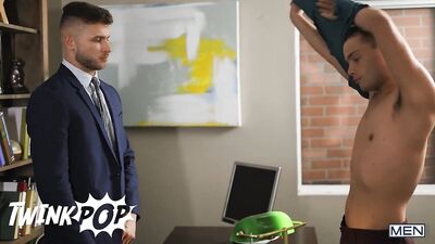 Gay for Pay: Twin Spank-off, a Double Bottom-Boys Fantasy