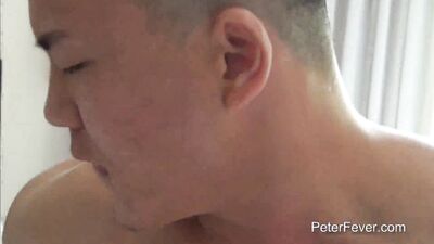 Asian Male Hunks in Search of Hot Sensations, Suck and Fuck Tenderly on Waking Up, Before Moving onto Serious Business and Blowjobs.