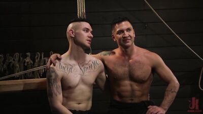 Eye-Bound and Ready for Hard Bondage: A Gay Porn Video of Initiation by Maitre Pacifico.