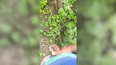 A hunter in search of a hardwood thicket.