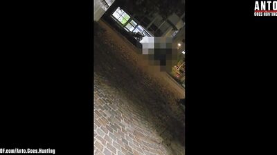 Big Muscular Security Guard Cums all Over My Face