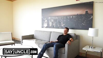 My Stepbrothers Rock-Hard Cock Wont Leave His Pants Alone.