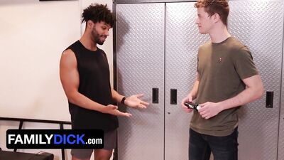 The Art of Black Beauty: Curious Step-Son Aaron Allen Joins Step-Dad Tony Genius for a Nude Collaboration