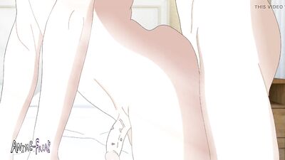 Gay for pay stepbrother seduction with anime-obsessed geeks