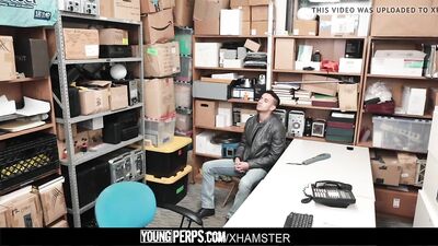 Cuffed and Creamed - The Lusty Security Officer Makes His Move on the Captive Convict