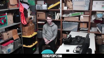 Bearded Bouncer Breaks Into Sultry Subordinates Safe Haven