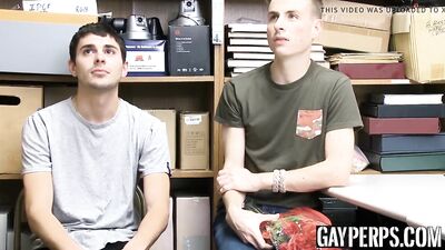 Black Security Guards Beat Up Gay Twink Thieves