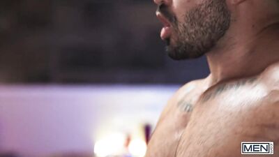 Trucker Bros Dylan And Logan Find Their Sexy Next-Door Neighbor To Be A Hot Piece Of Ass