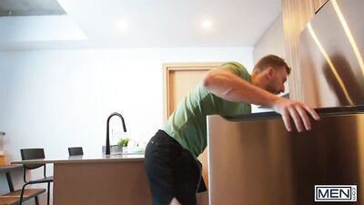 Sexual Exercise Equipment: Muscle Men Marcus, Malik and Felix Pump Iron and Each Other