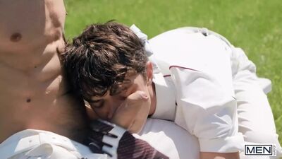 Golf Greens Get Cummed On: Sam Ledger & Leo Louis Take Revenge In The Middle Of The Course - MEN.