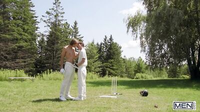 Golf Greens Get Cummed On: Sam Ledger & Leo Louis Take Revenge In The Middle Of The Course - MEN.