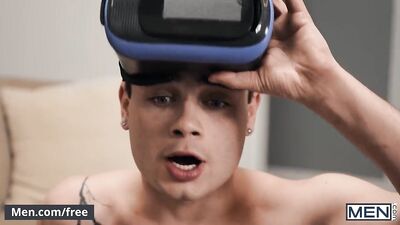 Ride the Sex Machine, Enjoy Yourself Unaware of Being Watched by Felix Fox in this Gay Porn Video